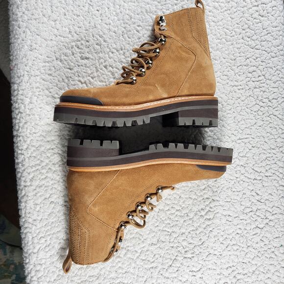 NWOB Marc Fisher LTD Women's Izzie suede Leather Ankle Boot size 5 - Picture 4 of 7